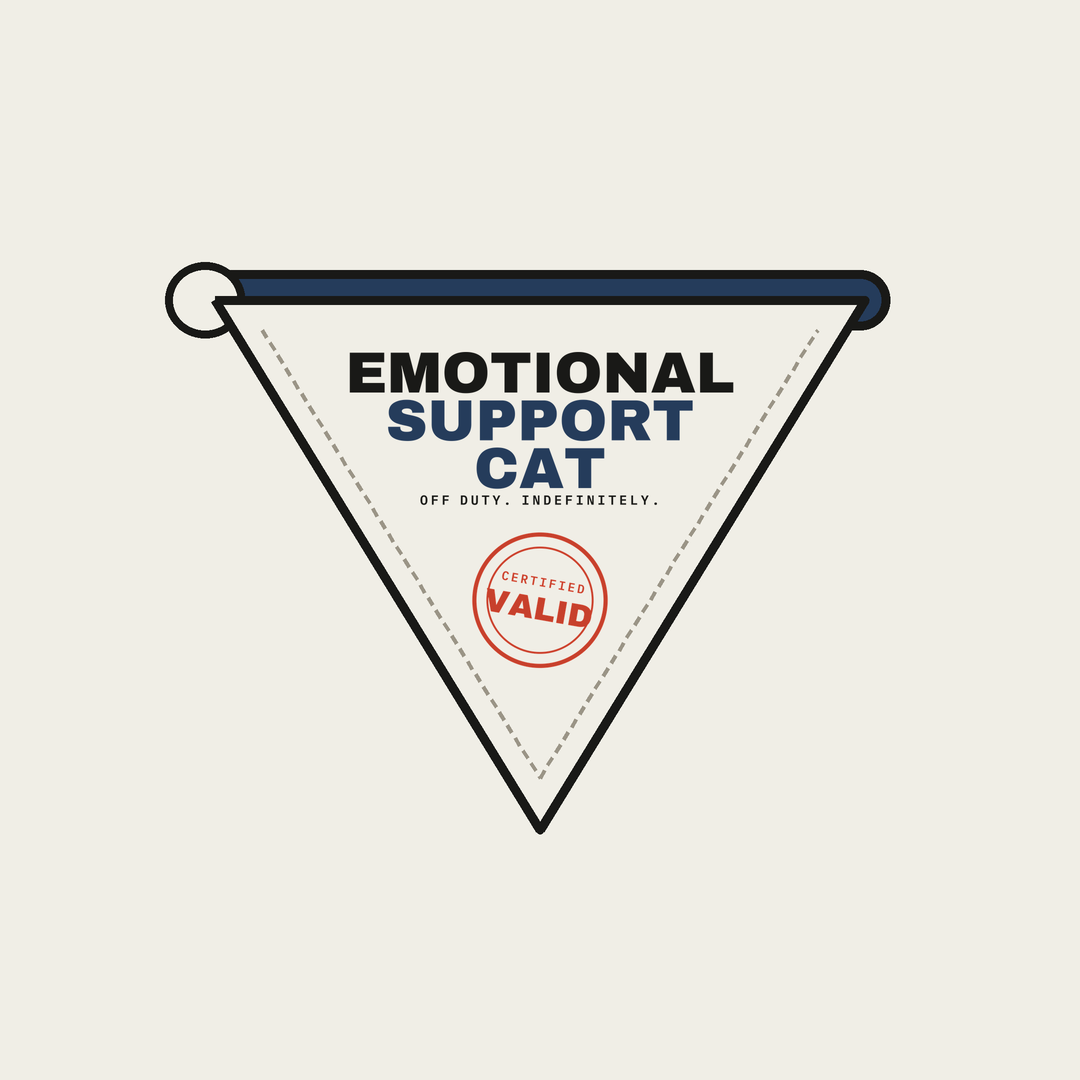 Emotional Support Cat — bandana